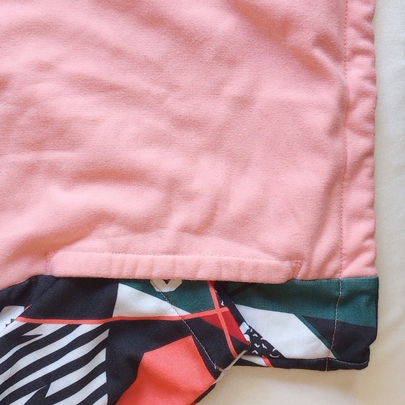 Adidas x Farm Rio Essentials Full Zip Hoodie Track Top XS Oversized Sweatshirt - Picture 5 of 12